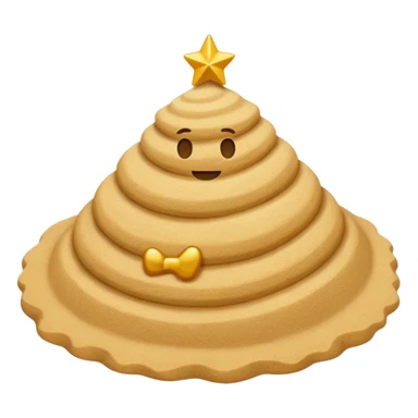 make a sand christmas emoji sticker