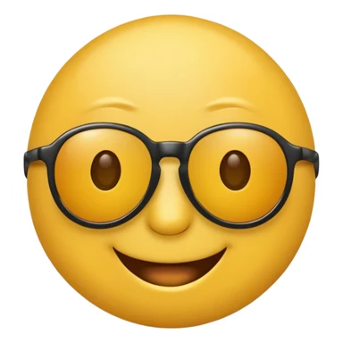 emoji amarillo con gafas como este 😎 sticker