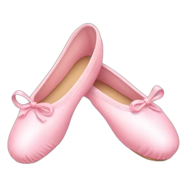 Pink ballet shoes sticker