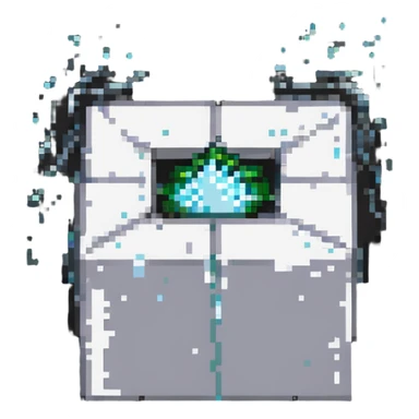 open box with sparkles inside sticker