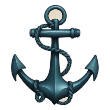anchor tattoo sticker