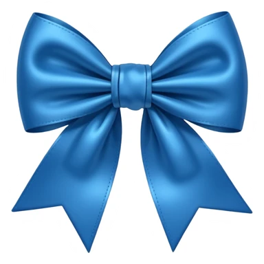 #003DA6 color bow sticker