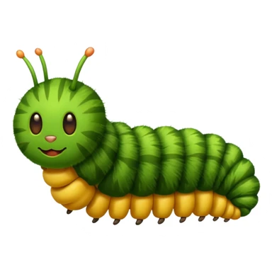 caterpillar sticker