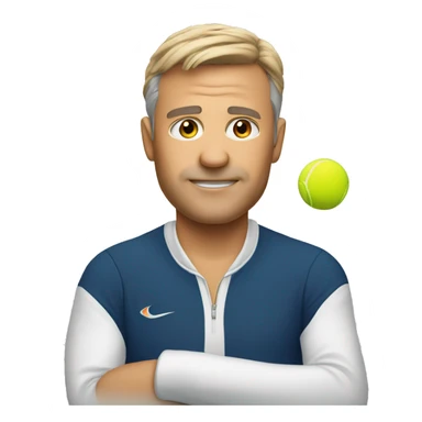 Tennis Coach sticker