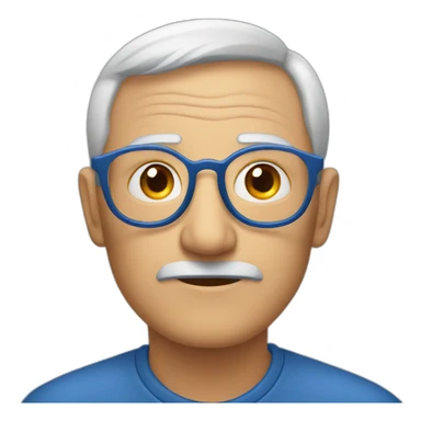 Abuelo ojos azules sticker