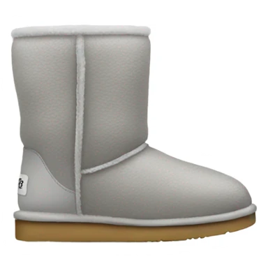 light grey uggs sticker
