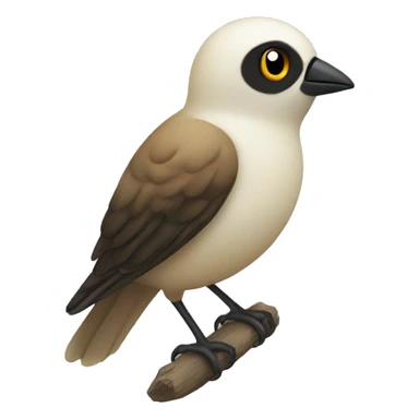 Puka bird sticker