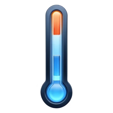 temperature indicator bar sticker