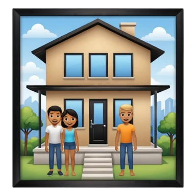 TEAM BUILDING HOUSE sticker