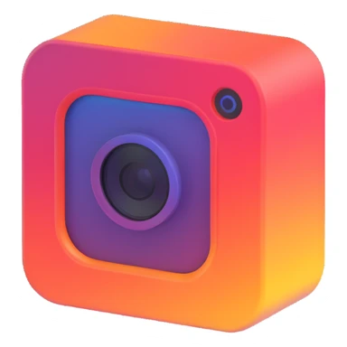 Instagram icon sticker