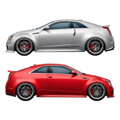 Red cts wide body sticker