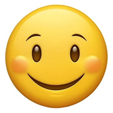 Yellow normal smiley face but he smirks really satisfied sticker