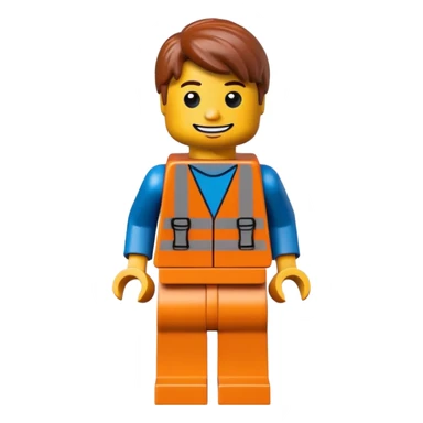 a lego character sticker