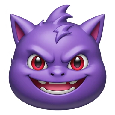 gengar chibi 2d emotes sticker