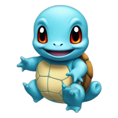 Trump as a squirtle sticker