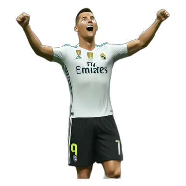 Ronaldo celebration sticker