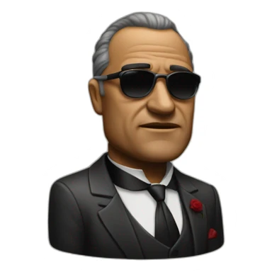 godfather　mafia sticker