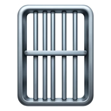 Prison bars sticker