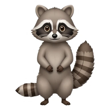 Cacomistle-raccoon-animal-hybrid (full body) sticker
