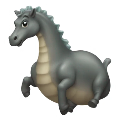 hippocampe qui est content sticker