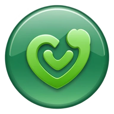 Instagram green verified tick  sticker