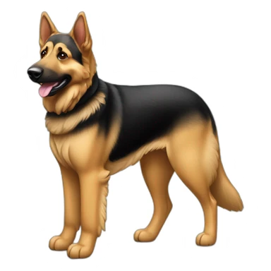 Berger allemand sticker