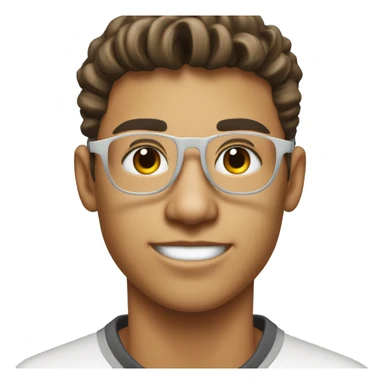 white teen computer science major intern as software engineer in a cool tech startup with drip sticker