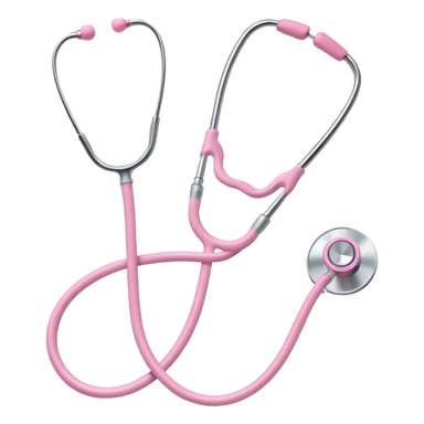 baby pink stethoscope sticker