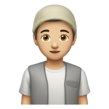 how looks uzbek boy named Islom sticker