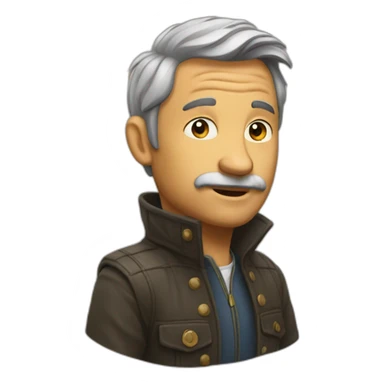 Hugo En Vrai sticker