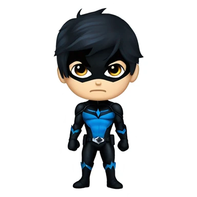chibi nightwing sticker