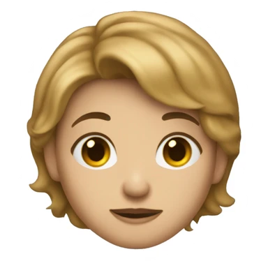 The name “Luna” sticker