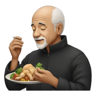 paulo coelho eating rabbit sticker