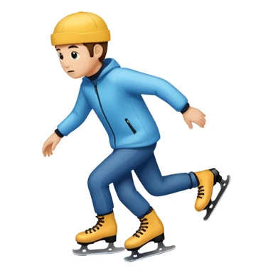 skating on thin ice  sticker