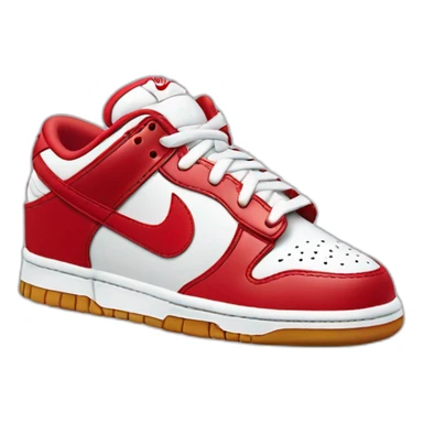 Nike Dunk Low edition Coca-Cola sticker