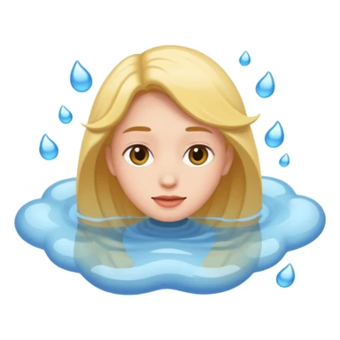 pessoa flutuando  sticker