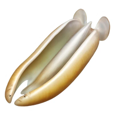 Razor clam fish sticker