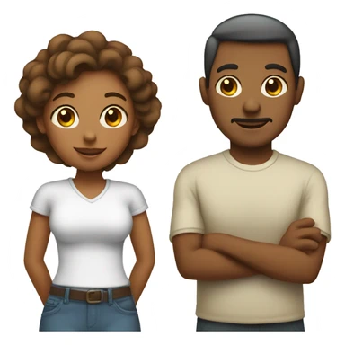 family mom dad girl sticker