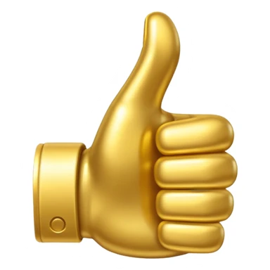 thumbs up emoji, positive and bold sticker