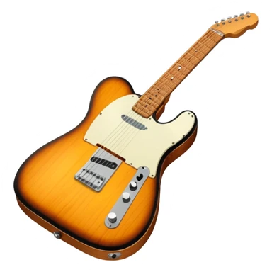 Guitare télécaster sticker