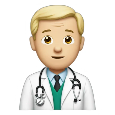 Charlie brown doctor sticker