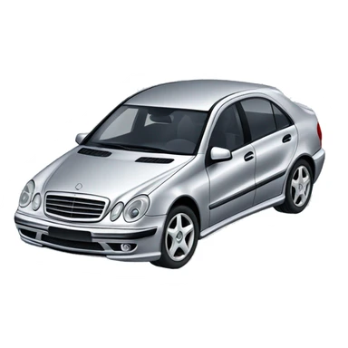 Mercedes A w168 silver sticker