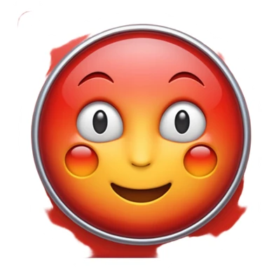 WRITE THE WORD "RED" sticker