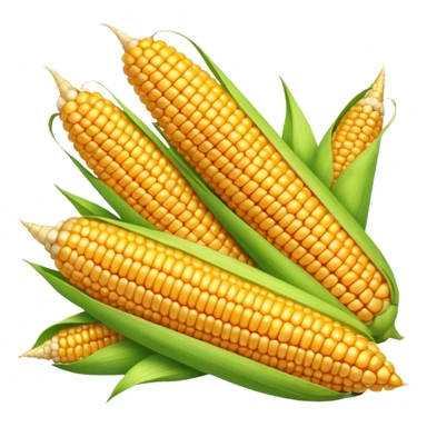 yellow corn sticker