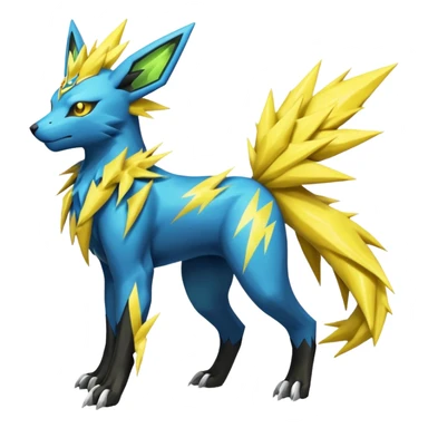 Zygarde-Electrike-Jolteon-Manectric-Fakémon-fusion, full body sticker