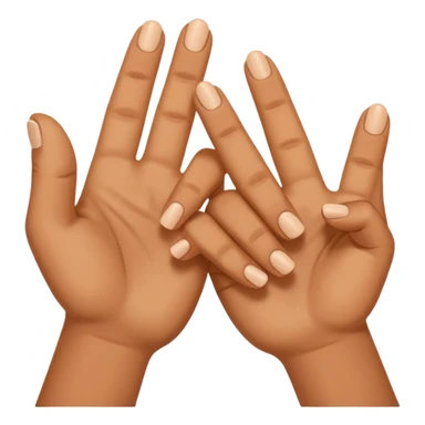 Fingers snapping together  sticker