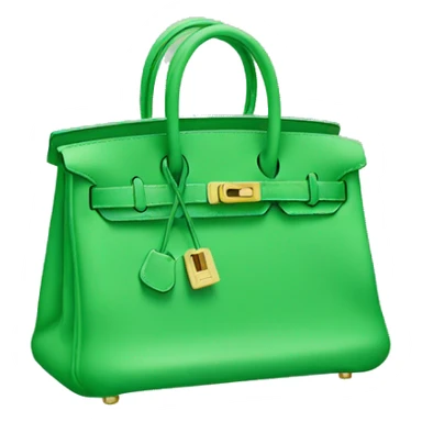 light green hermes birkin bag sticker
