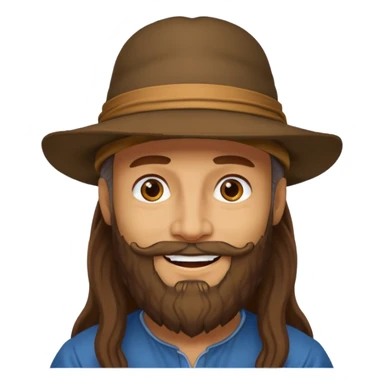 portrait of leonardo da vinci sticker