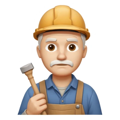 wood carving carpenter portrait, head and shoulders only, carving wooden figure with chisel, wood shavings visible, focused craftsman expression, artisan workshop vibe, 3D cartoon style, mobile game icon style, clean background, no text, no watermark
 sticker