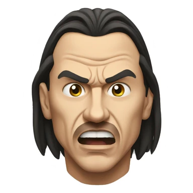 Angry zlatan sticker